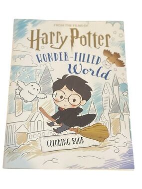 Harry Potter Wonder Filled World Coloring Book NEW